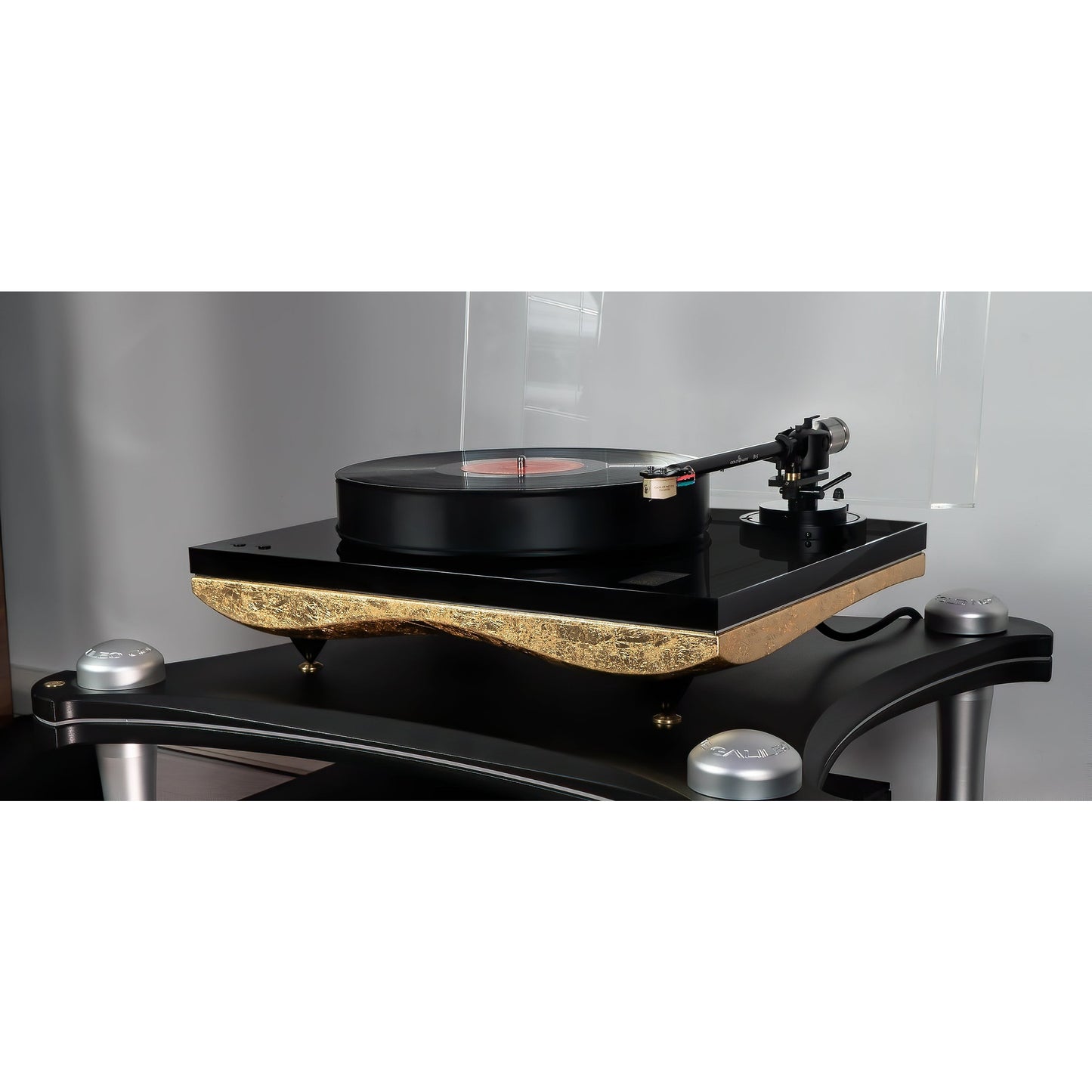 Gold Note Mediterraneo Turntable - Gold Leaf