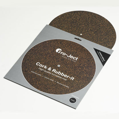 Pro-Ject Cork & Rubber It Turntable Mat