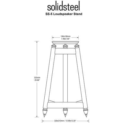 Solidsteel SS-5 Speaker Stands