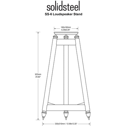 Solidsteel SS-6 Speaker Stands
