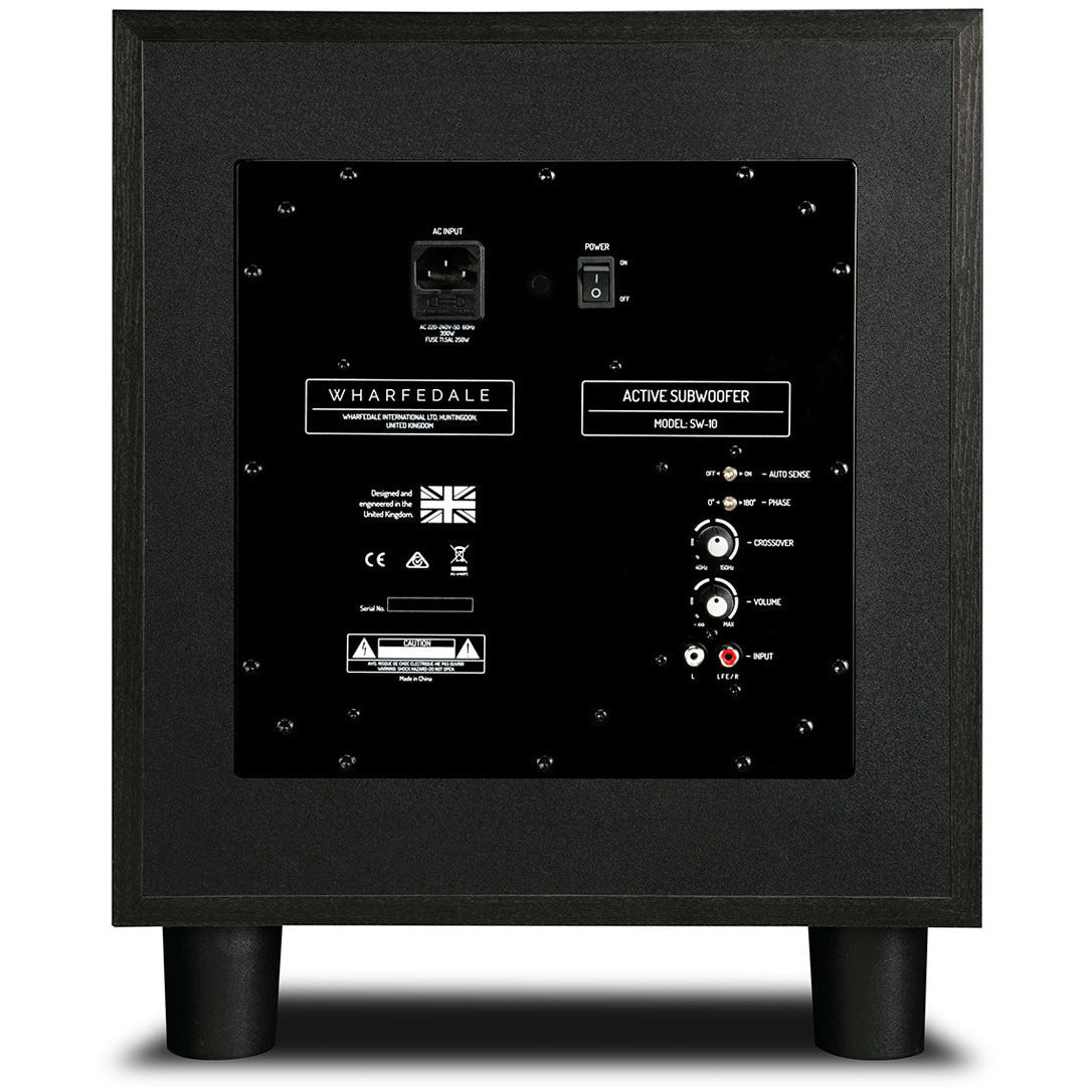 Wharfedale SW-10 Long Throw Subwoofer with Amplifier