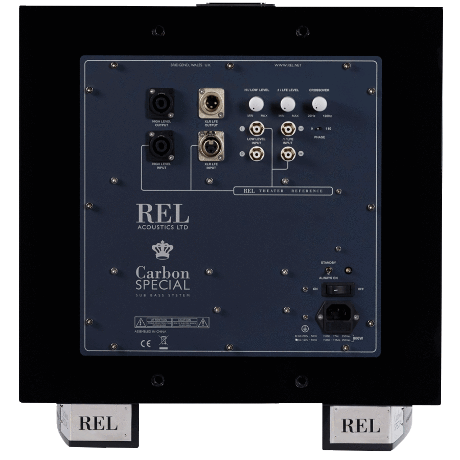 Rel Series S Carbon Special Subwoofer