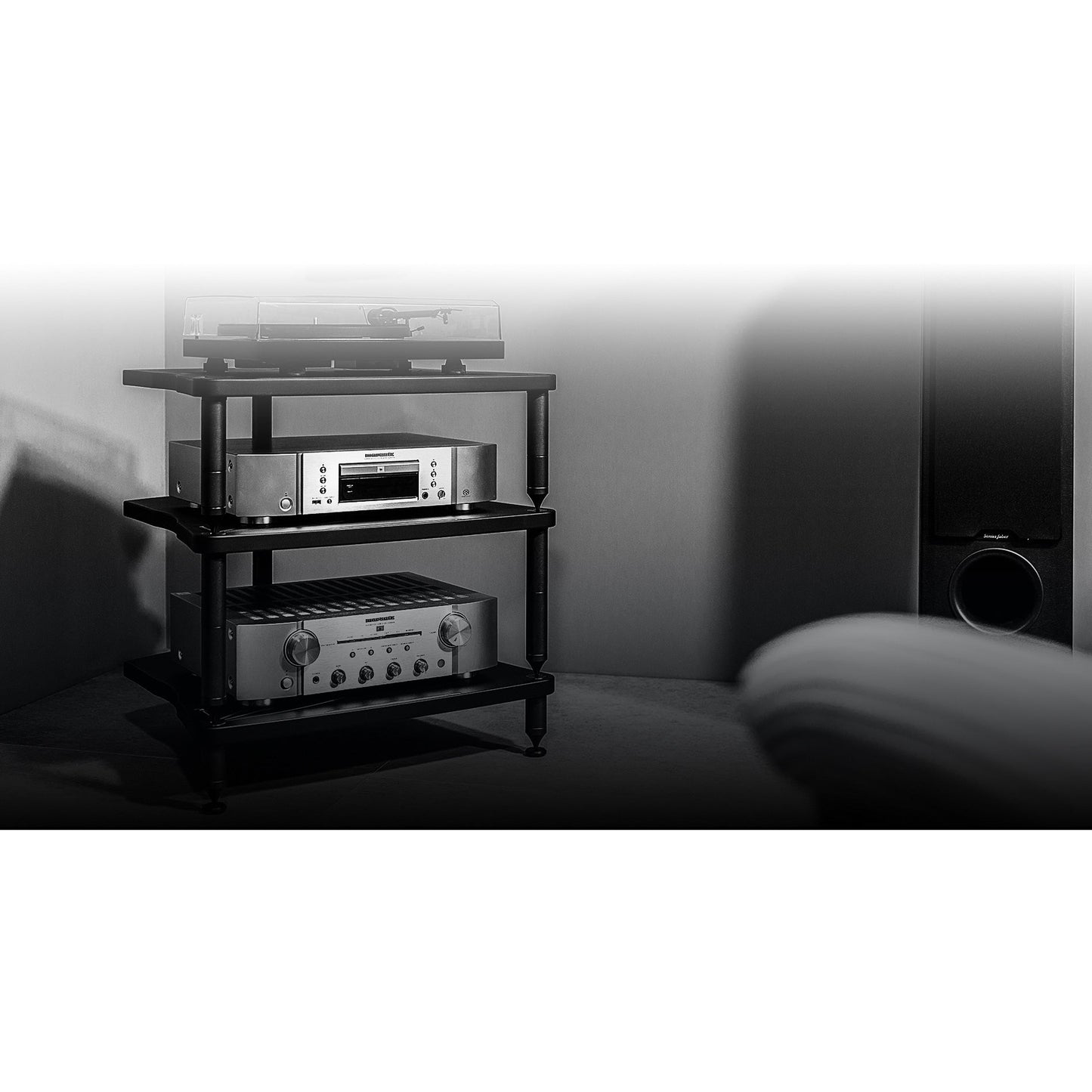 Bassocontinuo Lyra 2.1 Isostatic Audio Rack