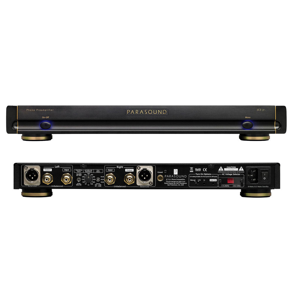 Parasound JC3 JR Slim Line MM/MC Phonostage