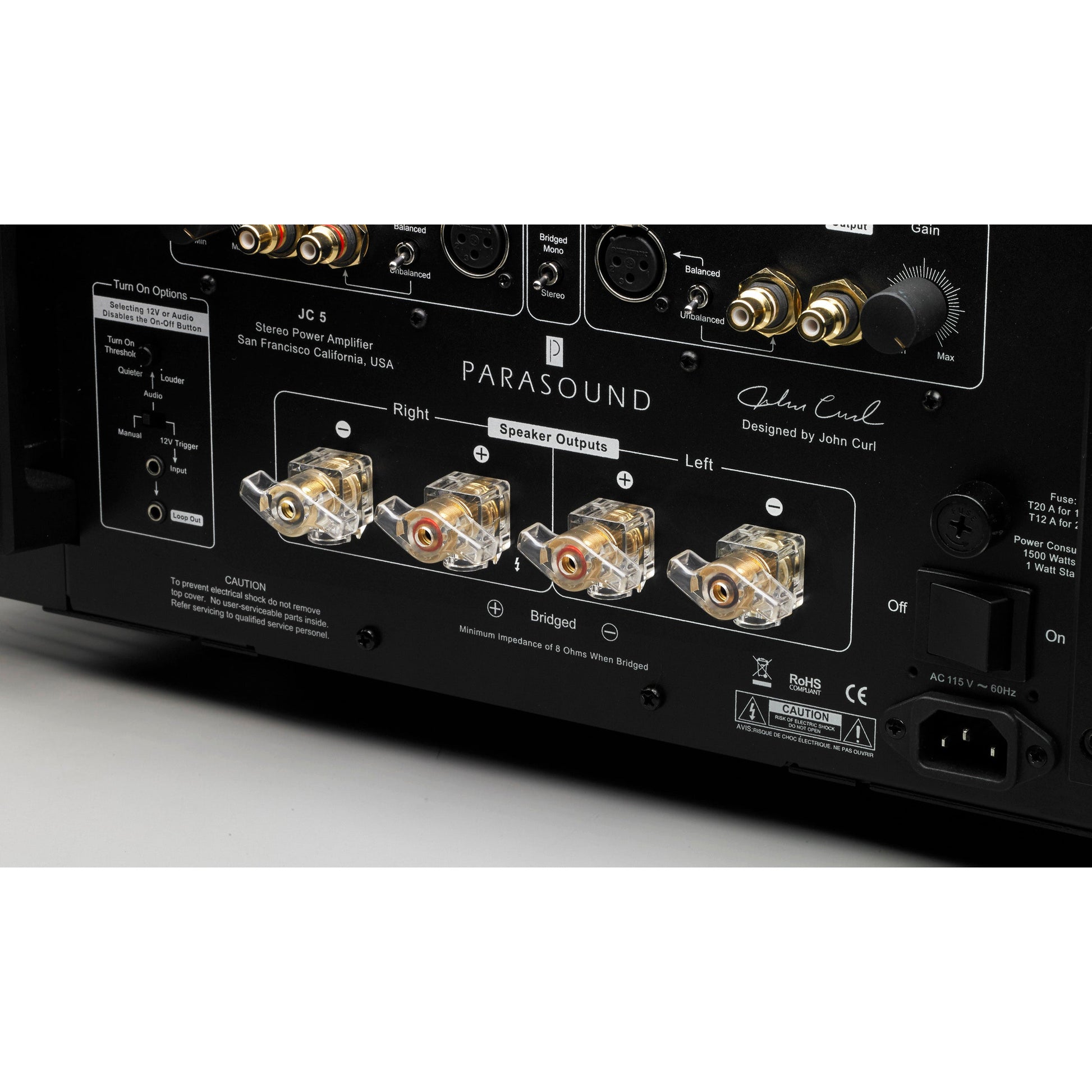 Parasound Halo JC5 Power Amplifier - Kronos AV
