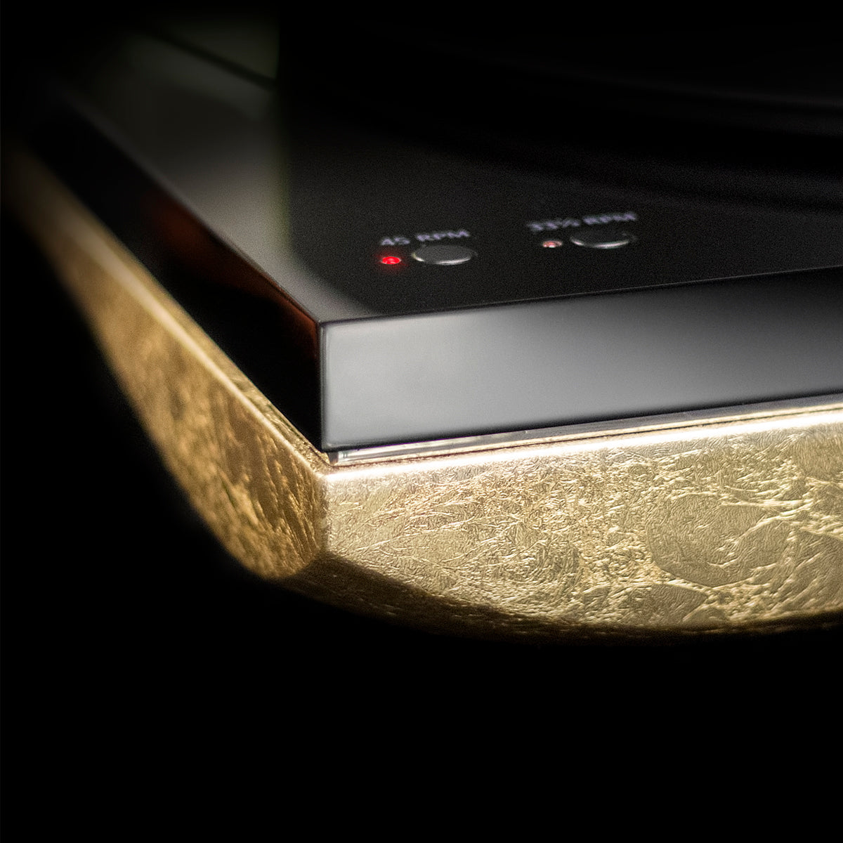 Gold Note Mediterraneo Turntable - Gold Leaf