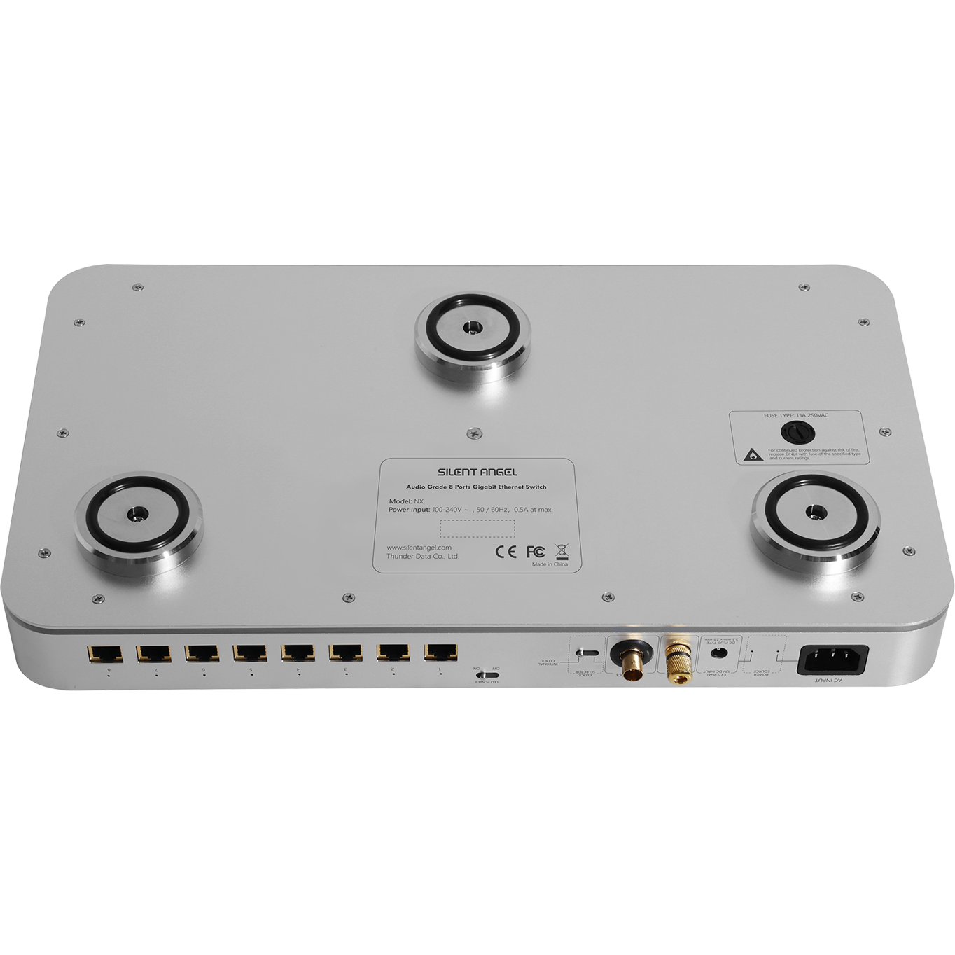 Silent Angel Bonn NX Network Switch with clock