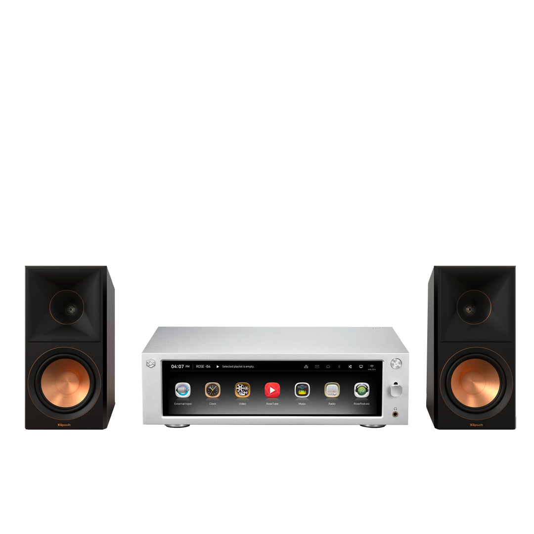 HiFi Rose 201E Integrated Amplifier / Streamer & Klipsch R-600M Speakers