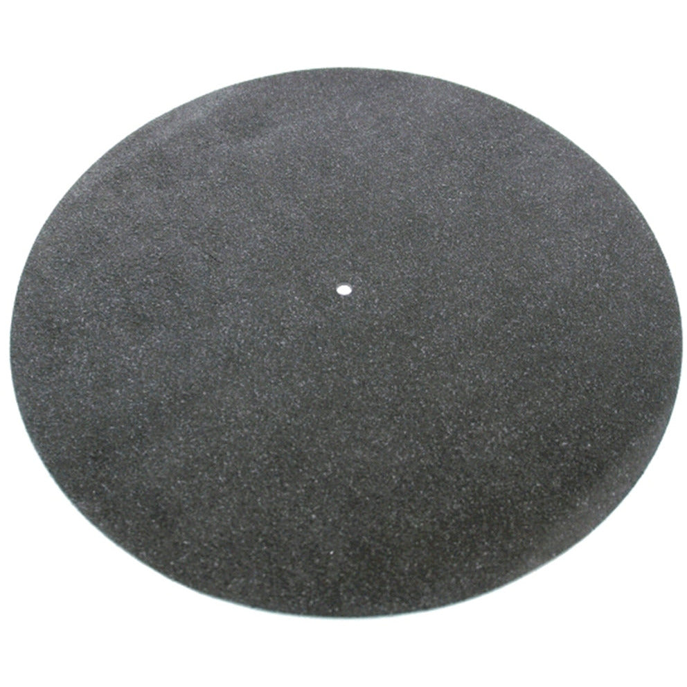 Tonar Black Leather Turntable Mat