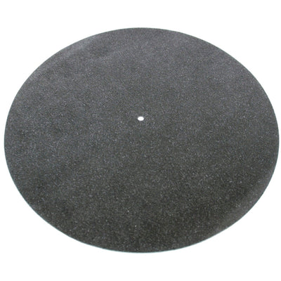 Tonar Black Leather Turntable Mat