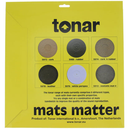 Tonar Cork & Rubber Turntable Mat