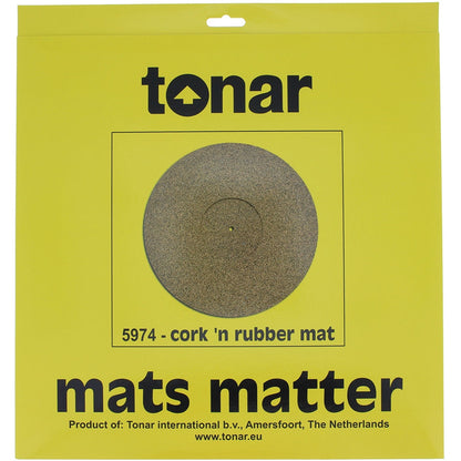 Tonar Cork & Rubber Turntable Mat